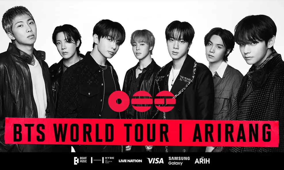 Créditos da imagem: BTS World Tour - Arirang (Divulgação)